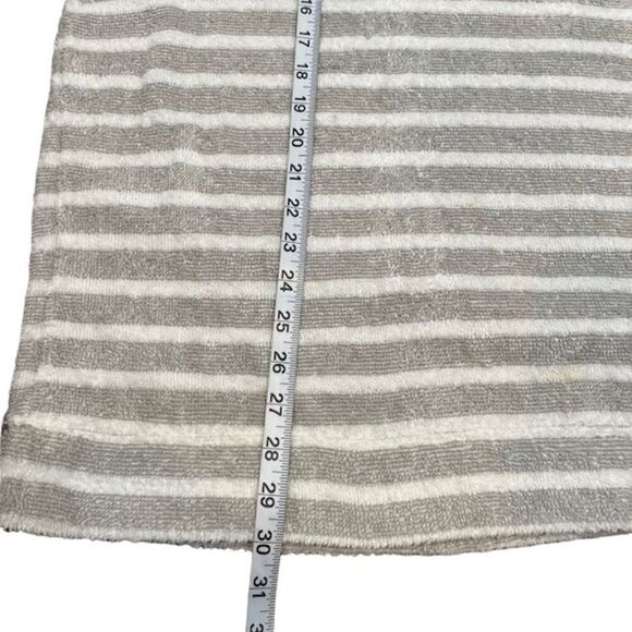 Show Me Your MuMu Sittin Around Snuggle Top Gray White Stripe Crewneck Size XXL - Picture 5 of 10